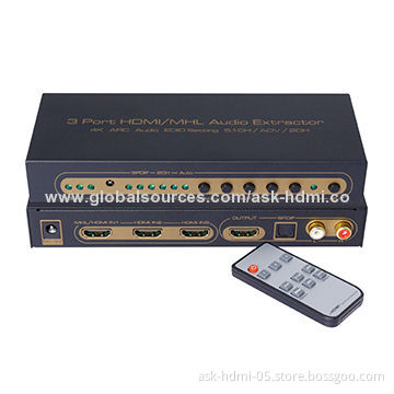 HDMI to 5.1 Analog Converters with 5V DC/1A Power Supply